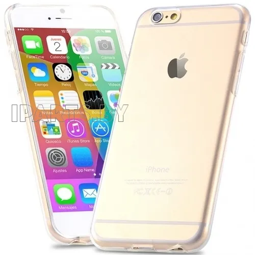 Чехол силикон. Ultra-thin для iPhone6 Plus/6S Plus (качественный, с бортами у камеры), для iPhone 6 Plus, iPhone 6S Plus, арт. 02303
