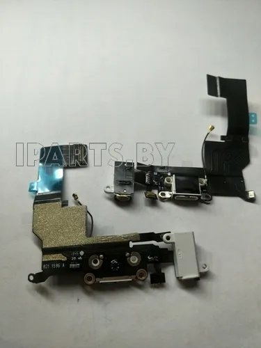 Шлейф для iPhone5S CHARGE CONN orig NEW БЕЛЫЙ  (821-1667-A), для iPhone 5s, арт. 02449