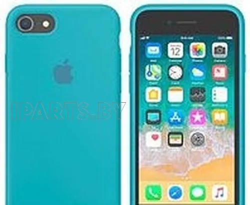 Чехол Silicone Case для iPhone6G Plus/6S Plus ЛАЗУРНЫЙ (№16), для iPhone 6 Plus, iPhone 6s Plus, арт. 02508