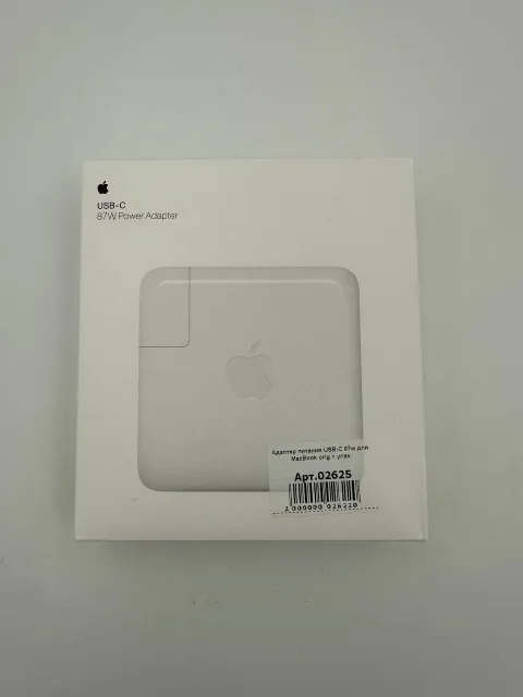 Адаптер питания USB-C 87w для MacBook orig + упак., для MacBook, арт. 02625