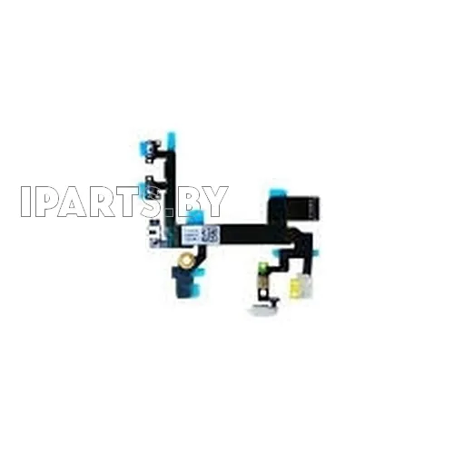 Шлейф для iPhone5S for Power On/Off/Volume/Mic copy (821-1594-А), для iPhone 5s, арт. 02632
