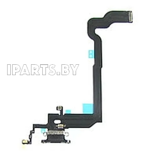 Шлейф для iPhoneX CHARGE CONN orig ЧЕРНЫЙ (821-01602-A), для iPhone X, арт. 03014
