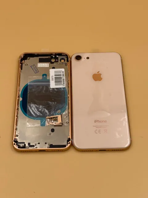 Задняя крышка для iPhone 8 (4,7") + стекло ЗОЛОТО (CE) Hi-copy, для iPhone 8, арт. 03070