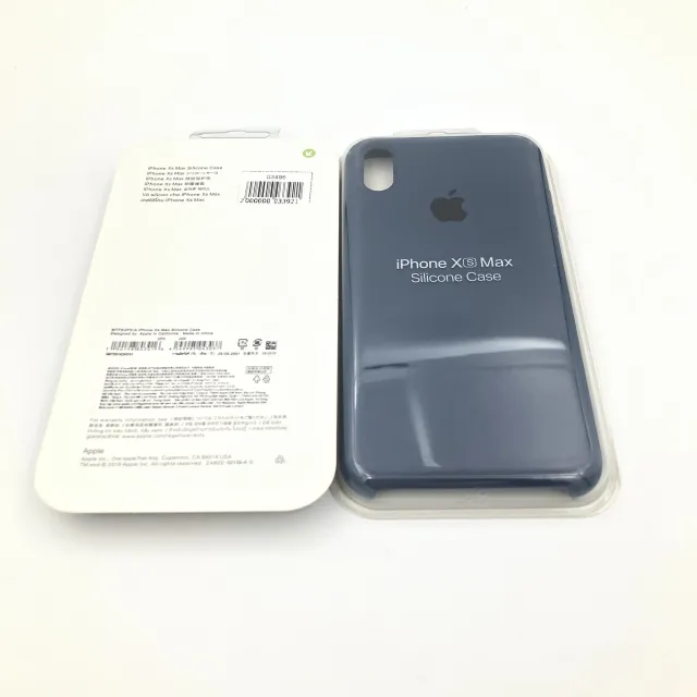 Чехол Silicone Case для iPhoneXS Max СИНИЙ (№3), для iPhone Xs Max, арт. 03496