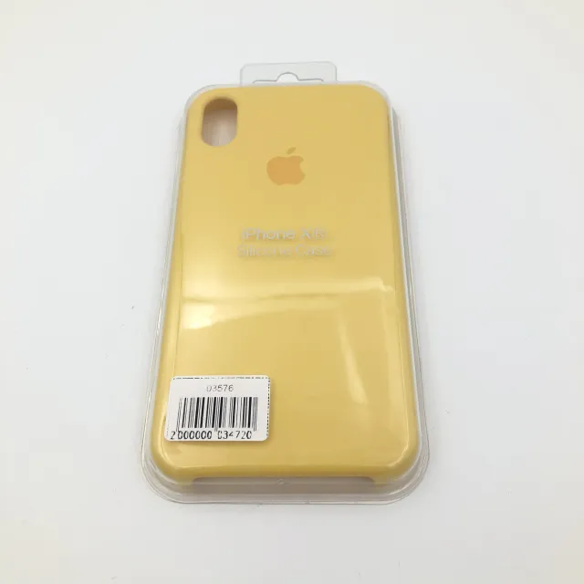 Чехол Silicone Case для iPhoneXR ЖЕЛТЫЙ (№4), для iPhone Xr, арт. 03576
