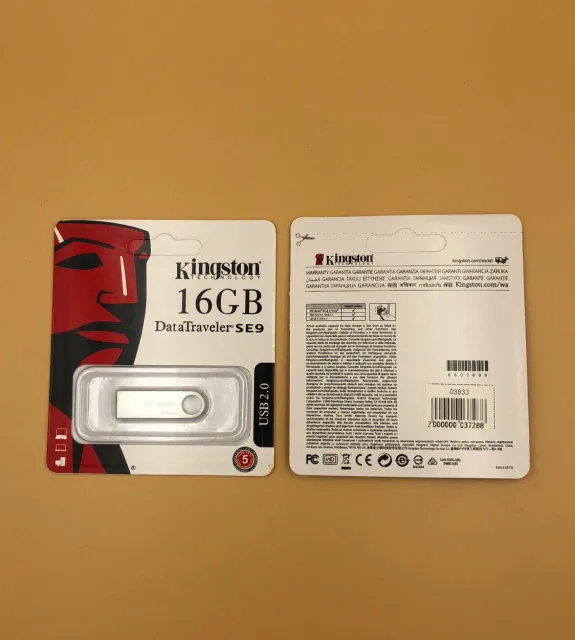 USB Flash Kingston DataTraveler SE9, USB 2.0, 16Gb + упак., арт. 03833