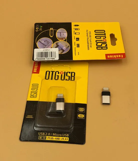 Переходник OTG Type-C-Lightning, арт. 03852
