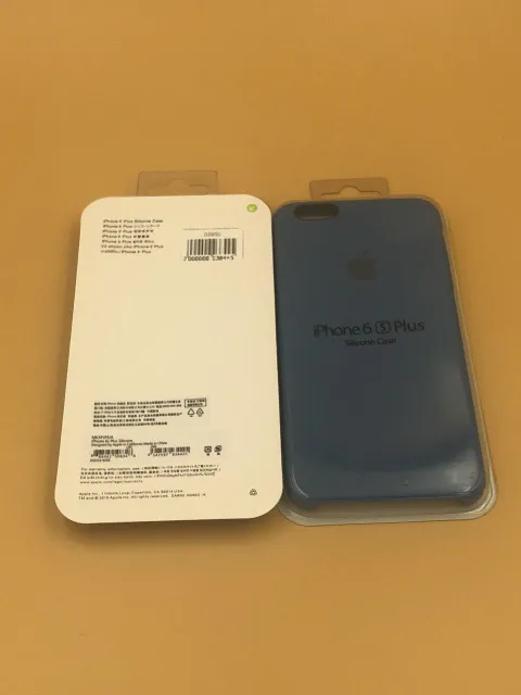 Чехол Silicone Case для iPhone6G Plus/6S Plus ДЖИНСОВЫЙ (№38), для iPhone 6 Plus, iPhone 6s Plus, арт. 03950