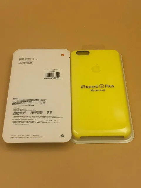 Чехол Silicone Case для iPhone6G Plus/6S Plus ЛИМОННЫЙ, для iPhone 6 Plus, iPhone 6s Plus, арт. 03955