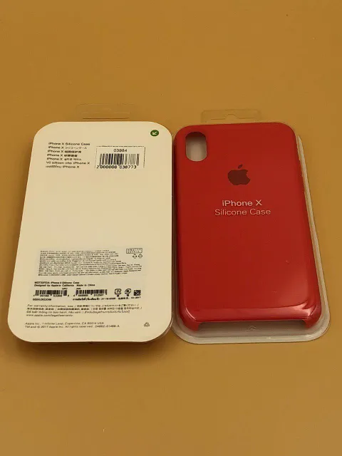 Чехол Silicone Case для iPhoneX/XS МАЛИНОВО-КРАСНЫЙ (№48), для iPhone X, iPhone Xs, арт. 03984