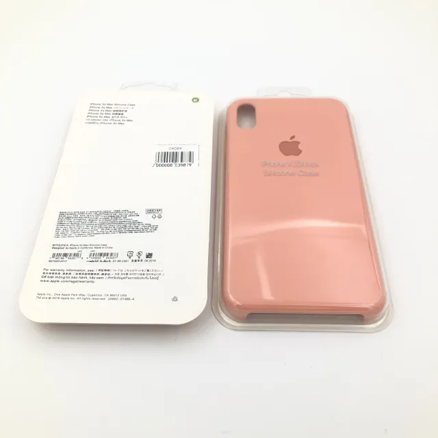 Чехол Silicone Case для iPhoneXS Max КОРАЛЛОВЫЙ (№27), для iPhone Xs Max, арт. 04094