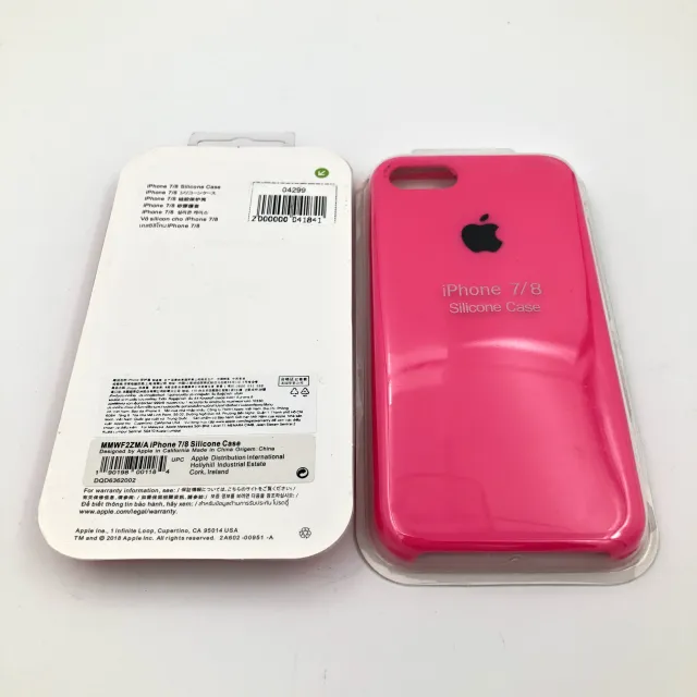 Чехол Silicone Case для iPhone7/8/SE ФУКСИЯ (№58), для iPhone 7, iPhone 8, iPhone SE 2020, арт. 04299