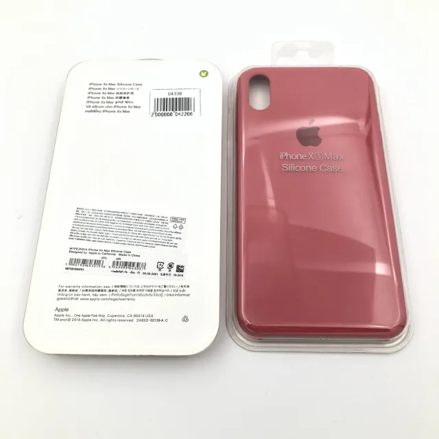 Чехол Silicone Case для iPhoneXS Max МАЛИНОВО-КРАСНЫЙ (№48), для iPhone Xs Max, арт. 04336