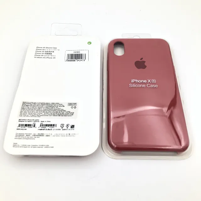 Чехол Silicone Case для iPhoneXR КРАСНАЯ КАМЕЛИЯ (№25), для iPhone Xr, арт. 04363