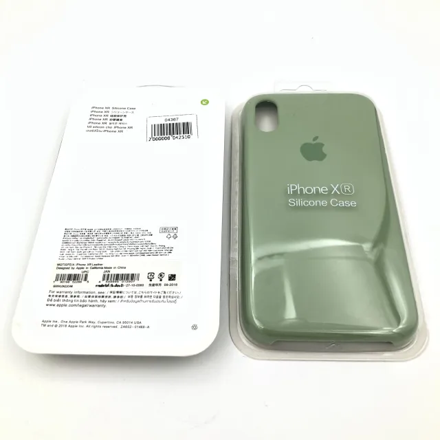 Чехол Silicone Case для iPhoneXR ОЛИВКОВЫЙ (№1), для iPhone Xr, арт. 04367