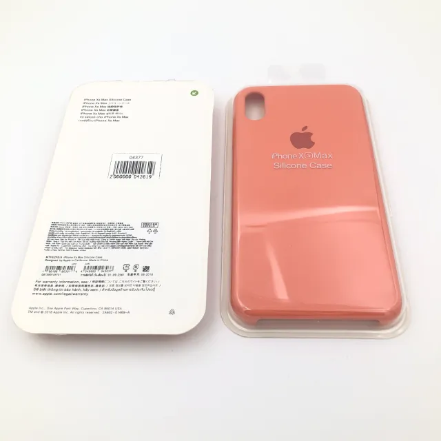 Чехол Silicone Case для iPhoneXS Max КРАСНЫЙ ПЕРСИК (№29), для iPhone Xs Max, арт. 04377