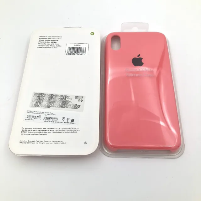 Чехол Silicone Case для iPhoneXS Max РОЗОВЫЙ НЕОН, для iPhone Xs Max, арт. 04379