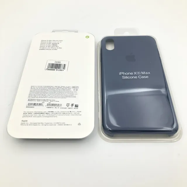Чехол Silicone Case для iPhoneXS Max ТЕМНО-СИНИЙ, для iPhone Xs Max, арт. 04382