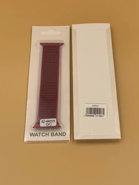 Ремешок тканевый для iWatch 42/44/45/49мм ФУКСИЯ №13, для iWatch 42, iWatch 44, iWatch 45, iWatch 49, арт. 04522