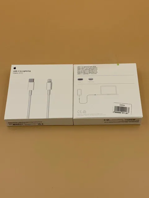 Кабель USB-C - Lightning (2м) Orig + упаковка (MKQ42ZM/A), для USB-C - Lightning, арт. 04534