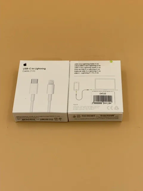 Кабель USB-C - Lightning (1м) Orig + упаковка (MQGJ2ZM/A), для USB-C - Lightning, арт. 04535