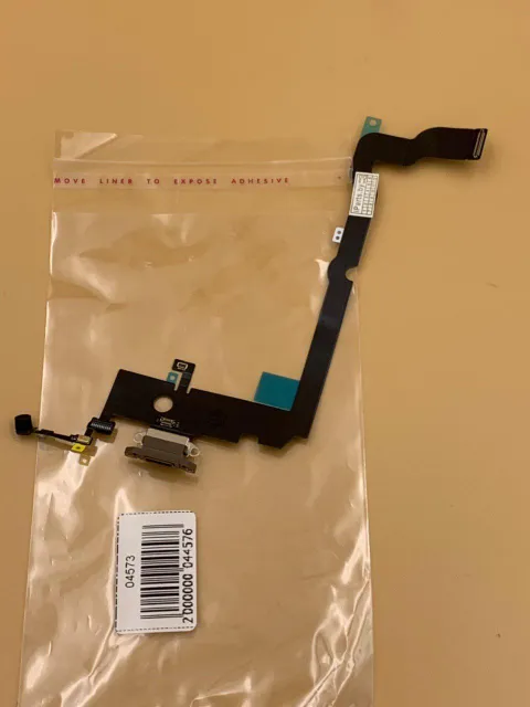 Шлейф для iPhoneXS Max CHARGE CONN ЗОЛОТО (821-01415-A), для iPhone Xs Max, арт. 04573