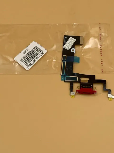 Шлейф для iPhoneXR CHARGE CONN КРАСНЫЙ (821-01702-A), для iPhone Xr, арт. 04578