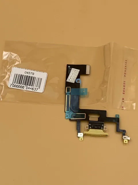 Шлейф для iPhoneXR CHARGE CONN ЖЕЛТЫЙ (821-01702-A), для iPhone Xr, арт. 04579