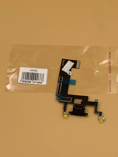 Шлейф для iPhoneXR CHARGE CONN ЧЕРНЫЙ (821-01702-A), для iPhone Xr, арт. 04582
