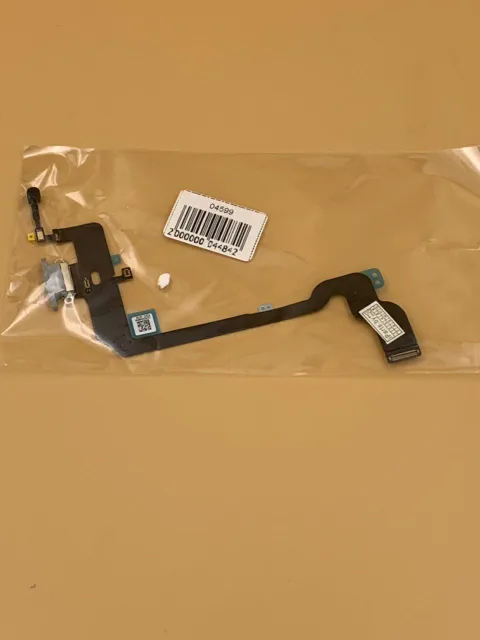 Шлейф для iPhoneXS CHARGE CONN orig БЕЛЫЙ (821-01363), для iPhone Xs, арт. 04599