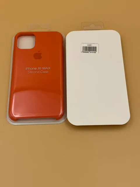 Чехол Silicone Case для iPhone11 Pro Max ОРАНЖЕВЫЙ (№13), для iPhone 11 Pro Max, арт. 04661