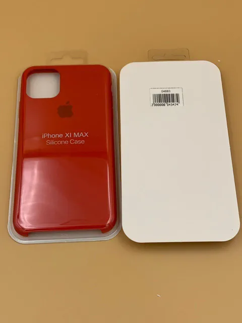 Чехол Silicone Case для iPhone11 Pro Max КРАСНЫЙ (№14), для iPhone 11 Pro Max, арт. 04663