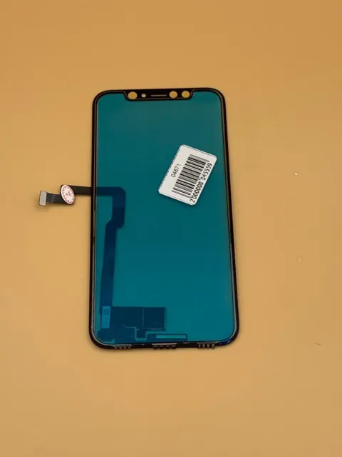 Стекло+TOUCH+шлейф под коннектор для iPhoneХ (для ремонта битого модуля), для iPhone Х, арт. 04671