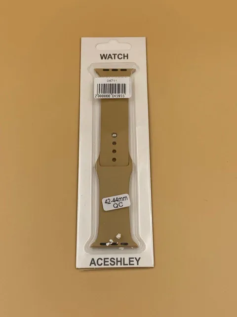 Ремешок силиконовый для iWatch 42/44/45/49мм ОРЕХОВЫЙ, для iWatch 42, iWatch 44, iWatch 45, iWatch 49, арт. 04711