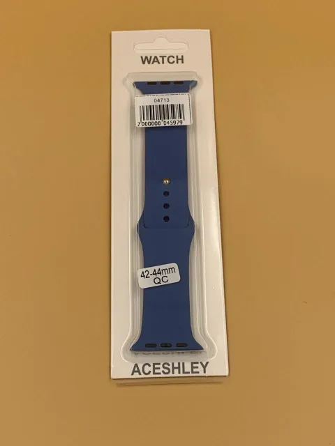 Ремешок силиконовый для iWatch 42/44/45/49мм ГОЛУБОЙ, для iWatch 42, iWatch 44, iWatch 45, iWatch 49, арт. 04713