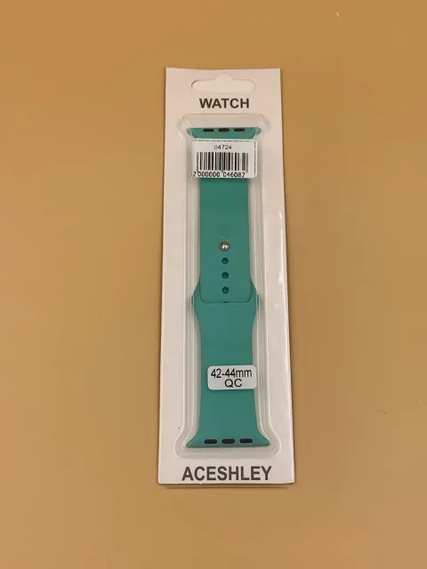 Ремешок силиконовый для iWatch 42/44/45/49мм МОРСКАЯ БИРЮЗА, для iWatch 42, iWatch 44, iWatch 45, iWatch 49, арт. 04724