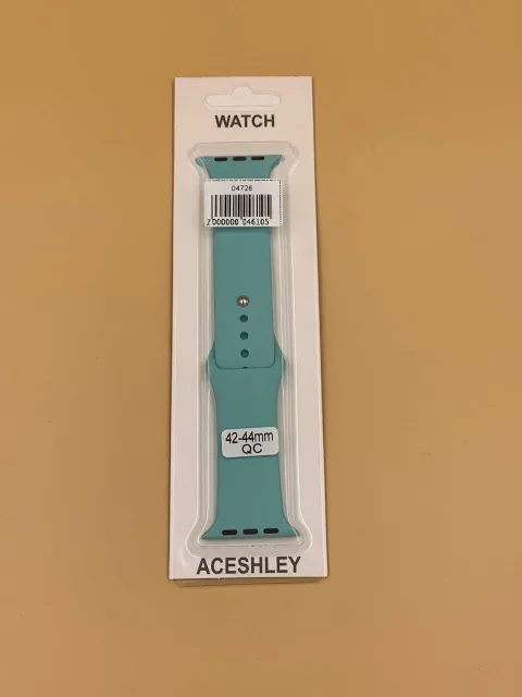Ремешок силиконовый для iWatch 42/44/45/49мм БИРЮЗОВЫЙ, для iWatch 42, iWatch 44, iWatch 45, iWatch 49, арт. 04726