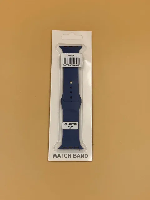Ремешок силиконовый для iWatch 38/40/41мм ГОЛУБОЙ, для iWatch 38, iWatch 40, iWatch 41, арт. 04756