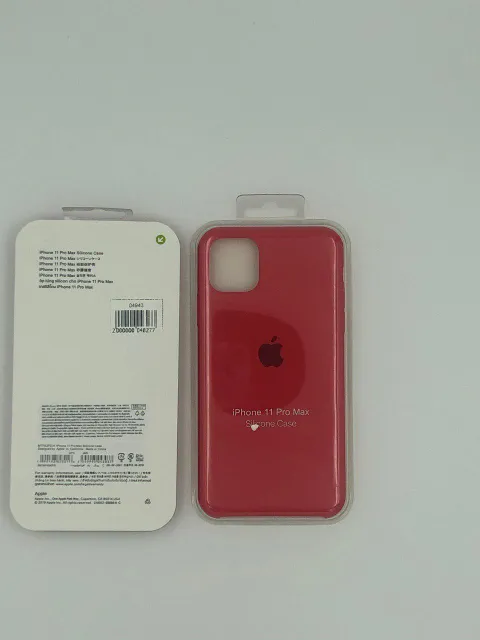 Чехол Silicone Case для iPhone11 Pro Max МАЛИНОВО-КРАСНЫЙ (№48), для iPhone 11 Pro Max, арт. 04943