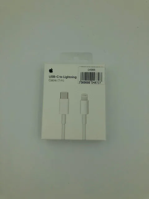 Кабель USB-C - Lightning (1м) Copy + упаковка (MK0X2AM/A), для USB-C - Lightning, арт. 04988