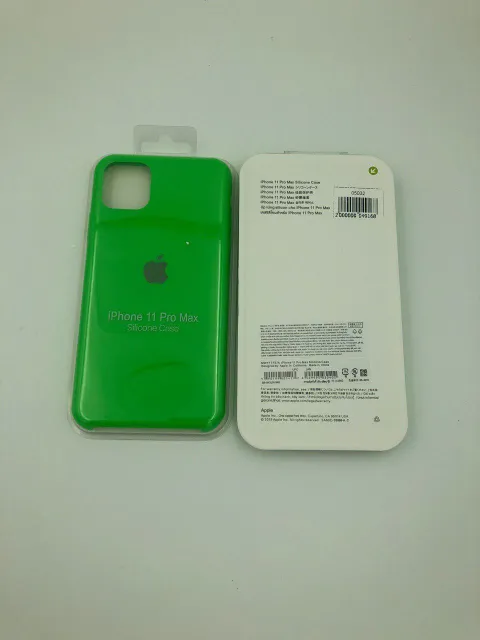 Чехол Silicone Case для iPhone11 Pro Max ЗЕЛЕНЫЙ НЕОН (№31), для iPhone 11 Pro Max, арт. 05032