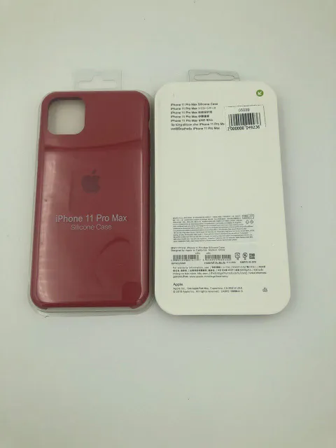 Чехол Silicone Case для iPhone11 Pro Max КРАСНАЯ КАМЕЛИЯ (№25), для iPhone 11 Pro Max, арт. 05039