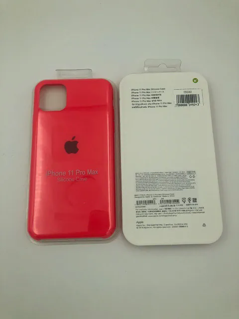 Чехол Silicone Case для iPhone11 Pro Max ЯРКО-РОЗОВЫЙ, для iPhone 11 Pro Max, арт. 05040
