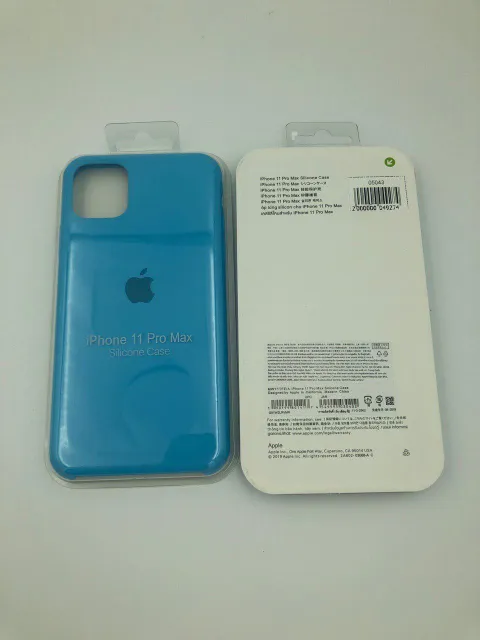 Чехол Silicone Case для iPhone11 Pro Max ЛАЗУРНЫЙ (№16), для iPhone 11 Pro Max, арт. 05043