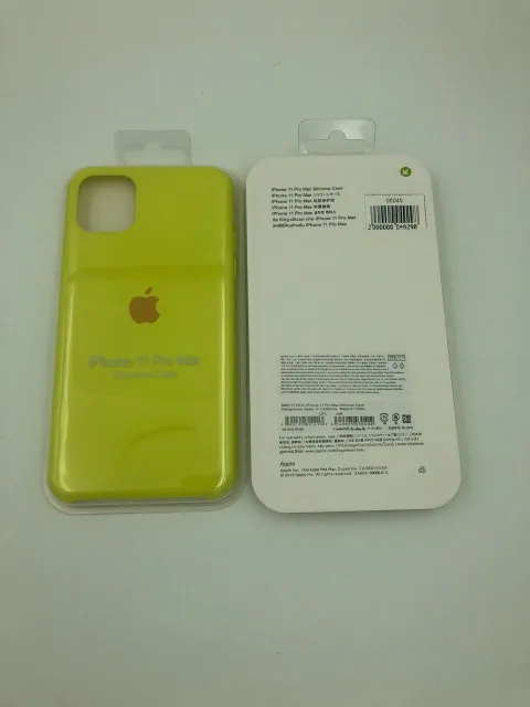 Чехол Silicone Case для iPhone11 Pro Max ЛИМОННО-ЖЕЛТЫЙ, для iPhone 11 Pro Max, арт. 05045
