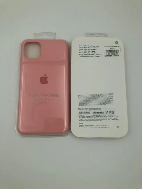 Чехол Silicone Case для iPhone11 Pro Max СВЕТЛО-РОЗОВЫЙ (№12), для iPhone 11 Pro Max, арт. 05048