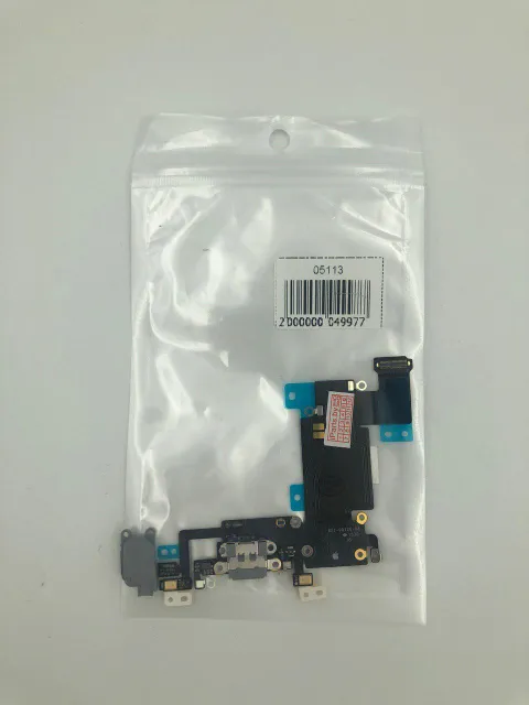 Шлейф для iPhone6S Plus CHARGE CONN orig NEW ЧЕРНЫЙ (821-00126-A), для iPhone 6s Plus, арт. 05113