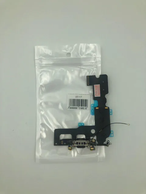 Шлейф для iPhone7 Plus CHARGE CONN orig NEW ЧЕРНЫЙ (821-00276-A), для iPhone 7 Plus, арт. 05117