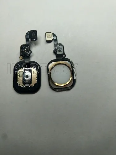 Шлейф для iPhone6S (4,7") Home Button+Home БЕЛЫЙ/ЗОЛОТО NEW (821-00487-A), для iPhone 6s, арт. 05127