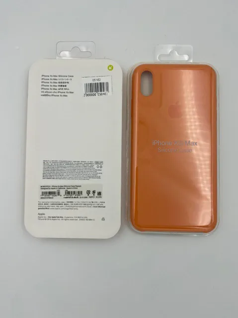 Чехол Silicone Case для iPhoneXS Max ПАПАЙЯ (№14) 1:1, для iPhone Xs Max, арт. 05162